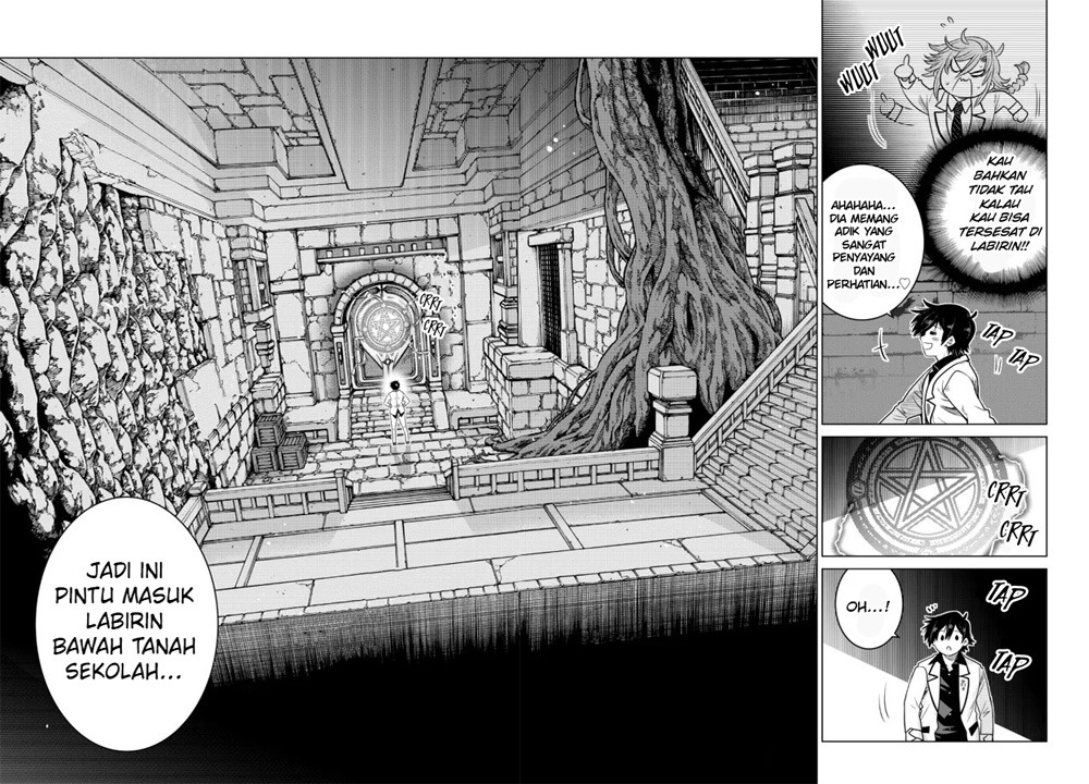 Ochikobore Datta Ani Ga Jitsuha Saikyou: Shijou Saikyou No Yuusha Wa Tensei-shi, Gakuen De Mujikaku Ni Musou Suru: Chapter chapter-5 - Page 35