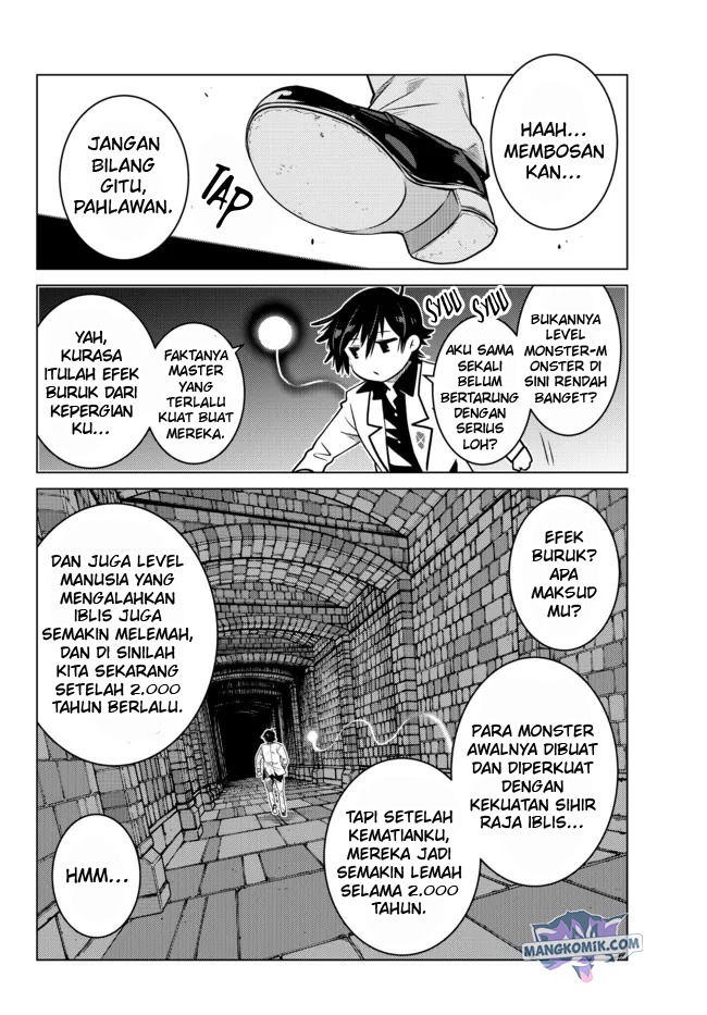 Ochikobore Datta Ani Ga Jitsuha Saikyou: Shijou Saikyou No Yuusha Wa Tensei-shi, Gakuen De Mujikaku Ni Musou Suru: Chapter chapter-5 - Page 44
