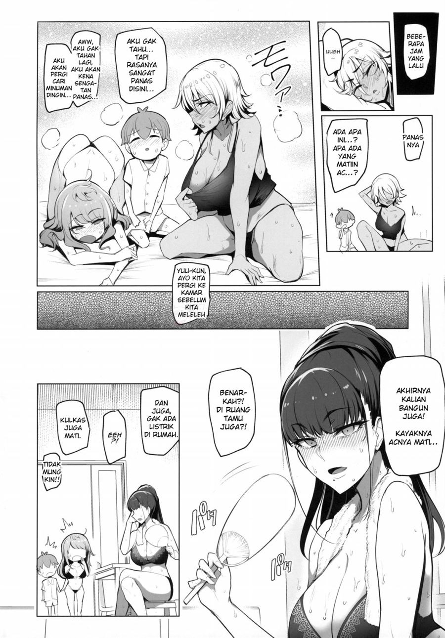 Odekake Shita no wa H na Gal Onee-chan-tachi to no Umi deshita: Chapter chapter-1 - Page 4