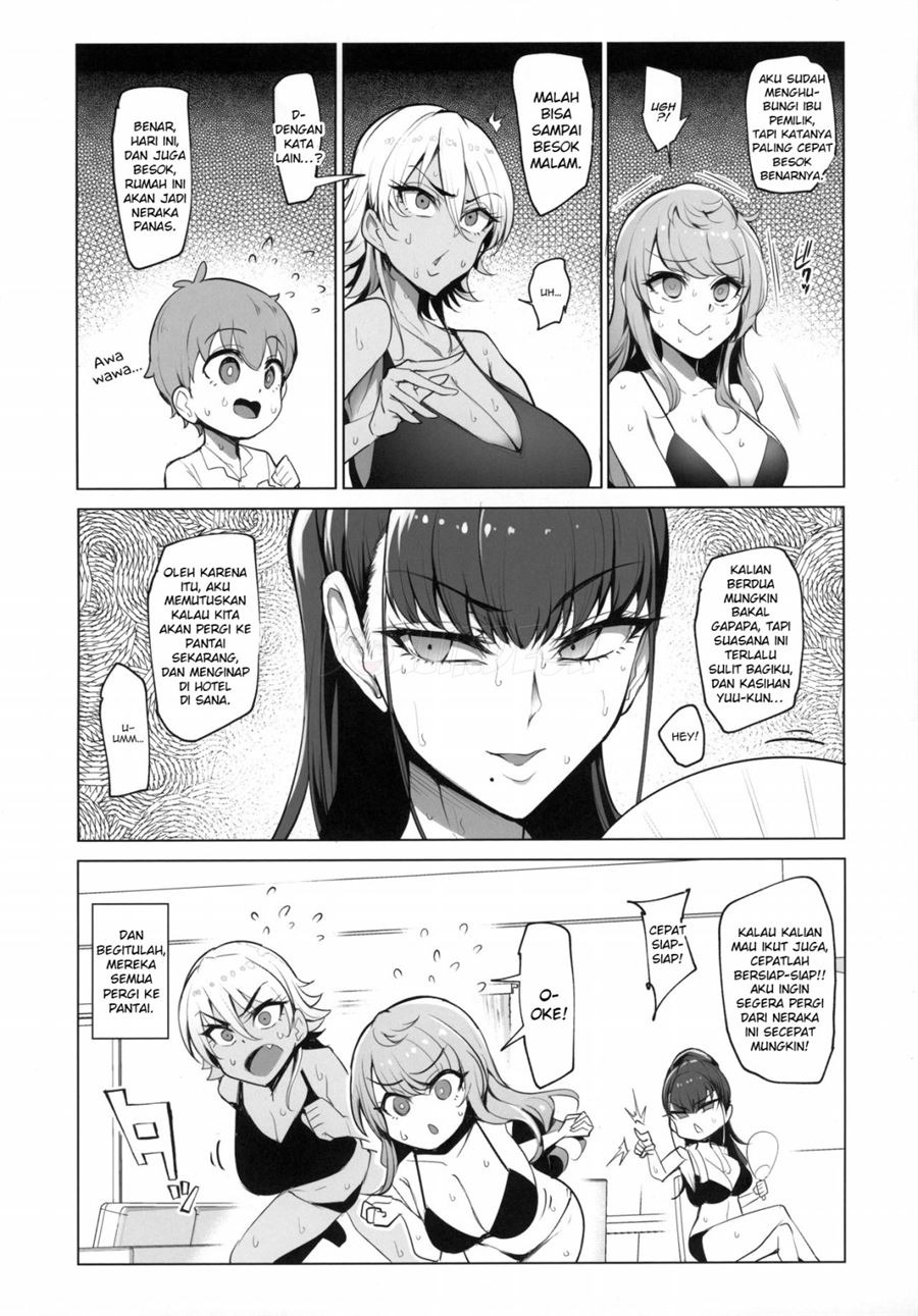 Odekake Shita no wa H na Gal Onee-chan-tachi to no Umi deshita: Chapter chapter-1 - Page 5