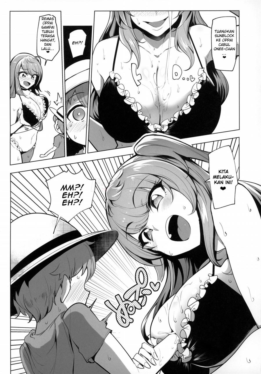 Odekake Shita no wa H na Gal Onee-chan-tachi to no Umi deshita: Chapter chapter-1 - Page 7