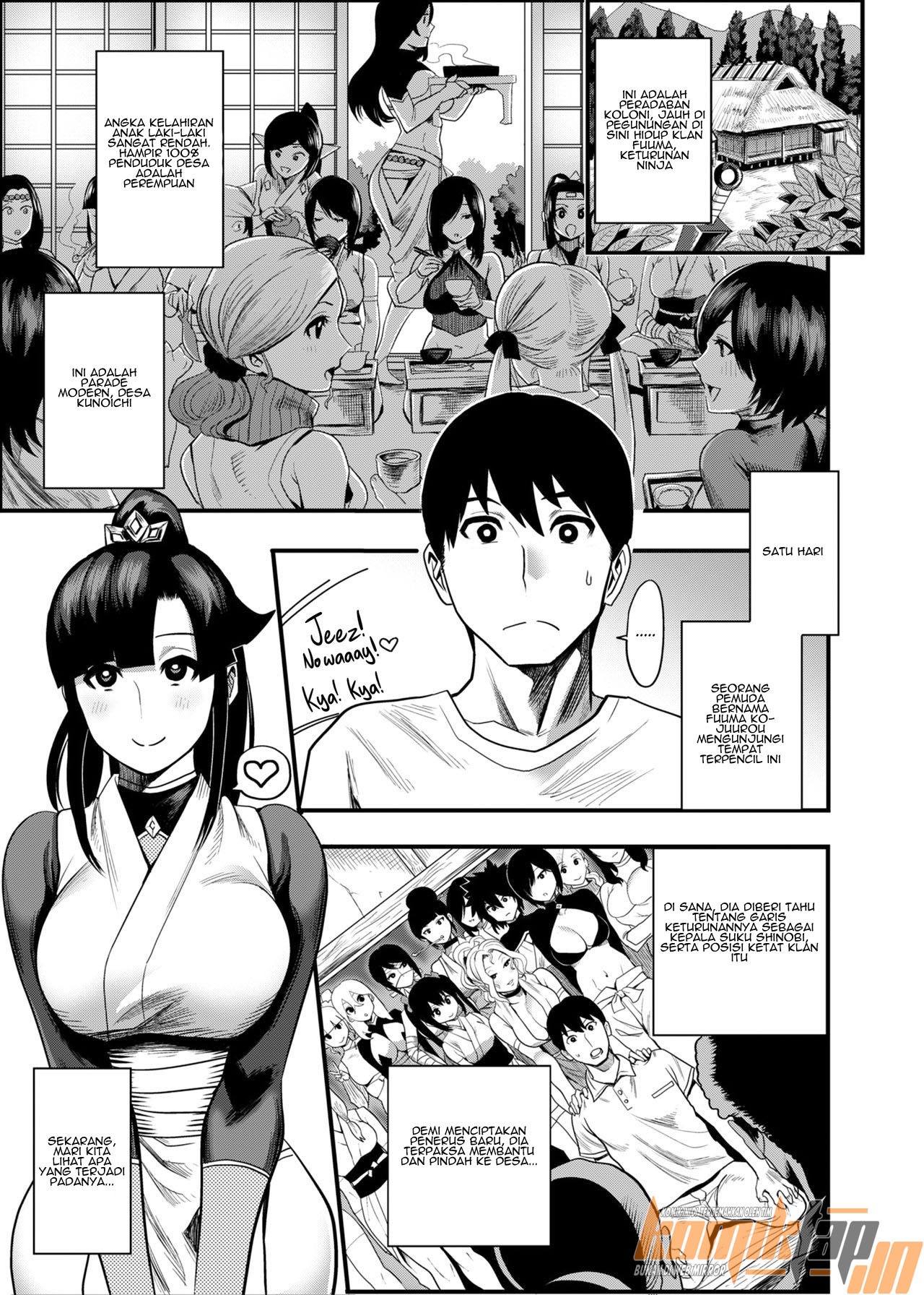 Oideyo! Kunoichi no Sato: Chapter chapter-2 - Page 6