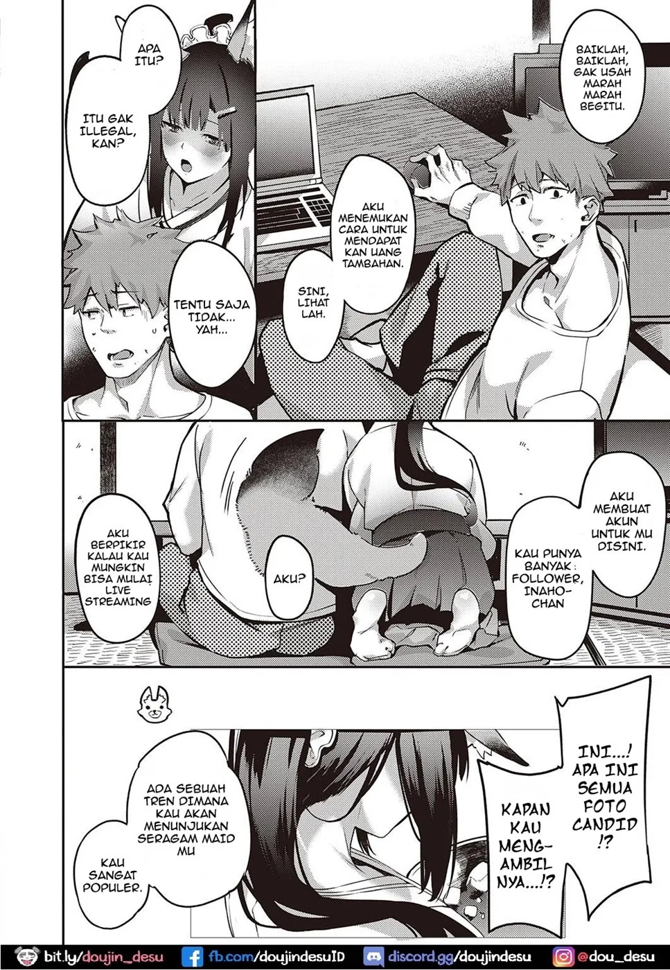 Ometsuke Kitsune Inaho-chan: Chapter chapter-1 - Page 3