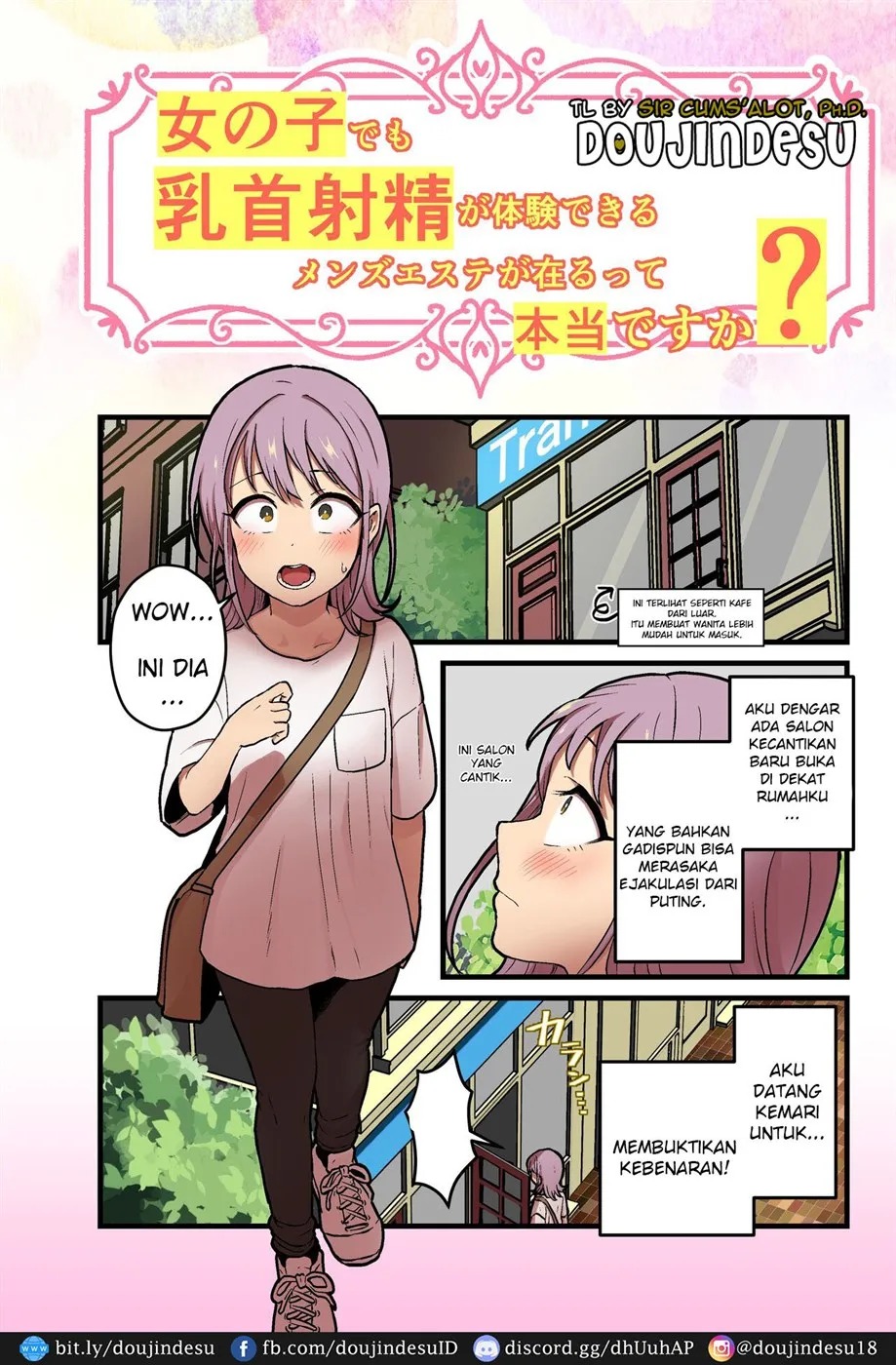 Onnanoko demo Chikubi Shasei ga Taiken dekiru Men's esthetic? Gaarutte Hontoudesuka?: Chapter chapter-1 - Page 3