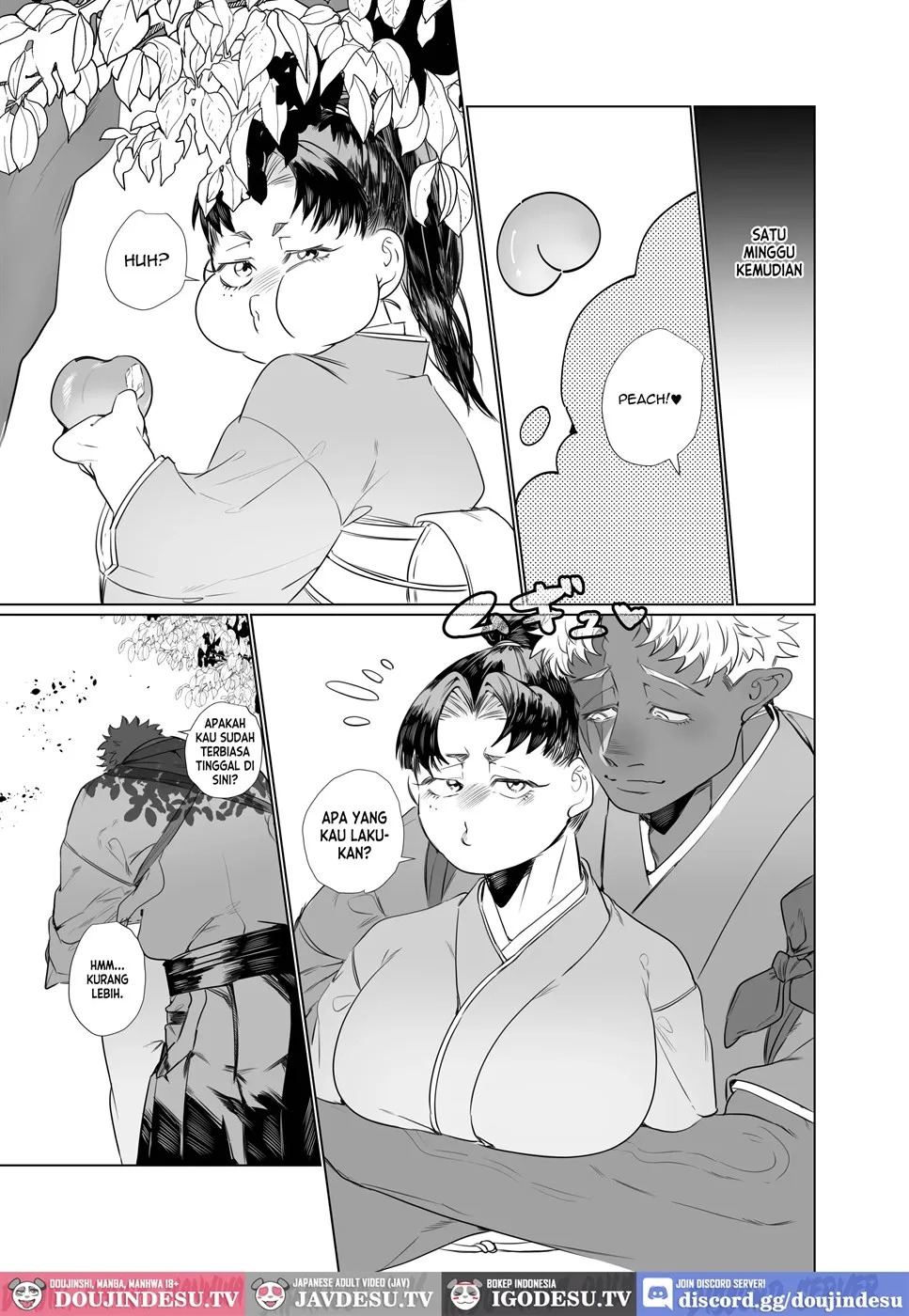 Onnanoko no Momotarou to Deka Tsuyo Oni-san: Chapter chapter-1 - Page 35