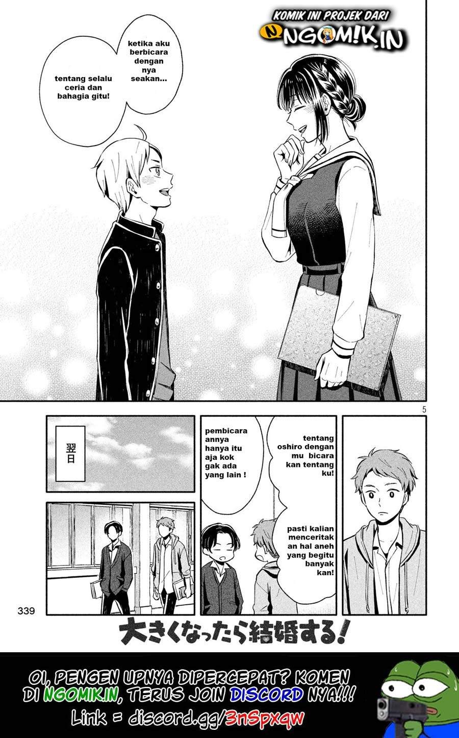 Ookiku Nattara Kekkon Suru!: Chapter chapter-10 - Page 6