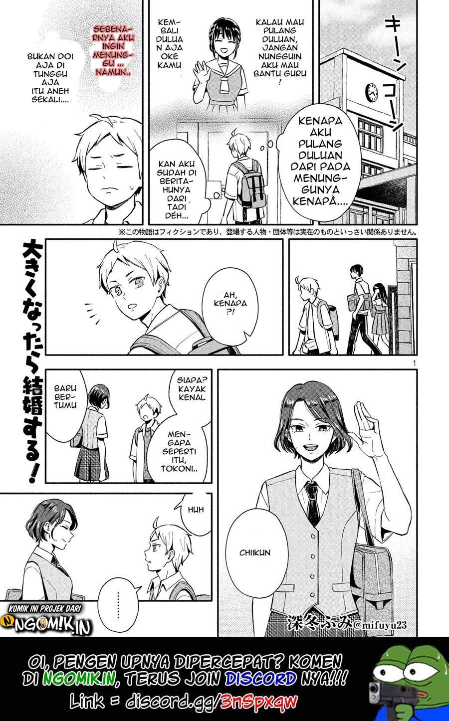 Ookiku Nattara Kekkon Suru!: Chapter chapter-12 - Page 2