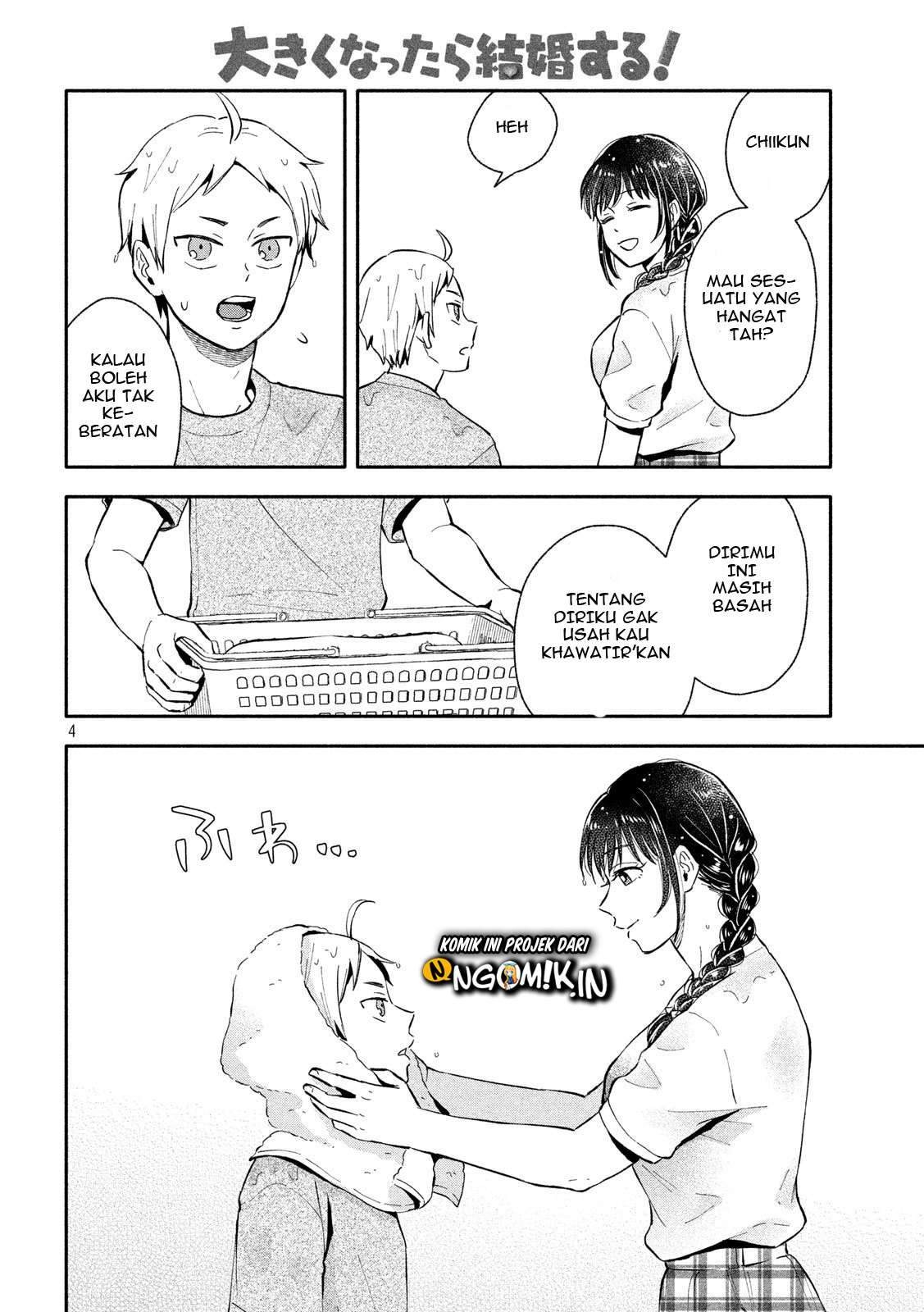 Ookiku Nattara Kekkon Suru!: Chapter chapter-13 - Page 5