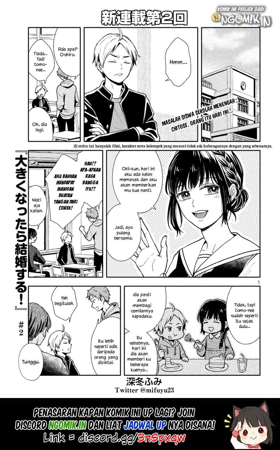 Ookiku Nattara Kekkon Suru!: Chapter chapter-2 - Page 2