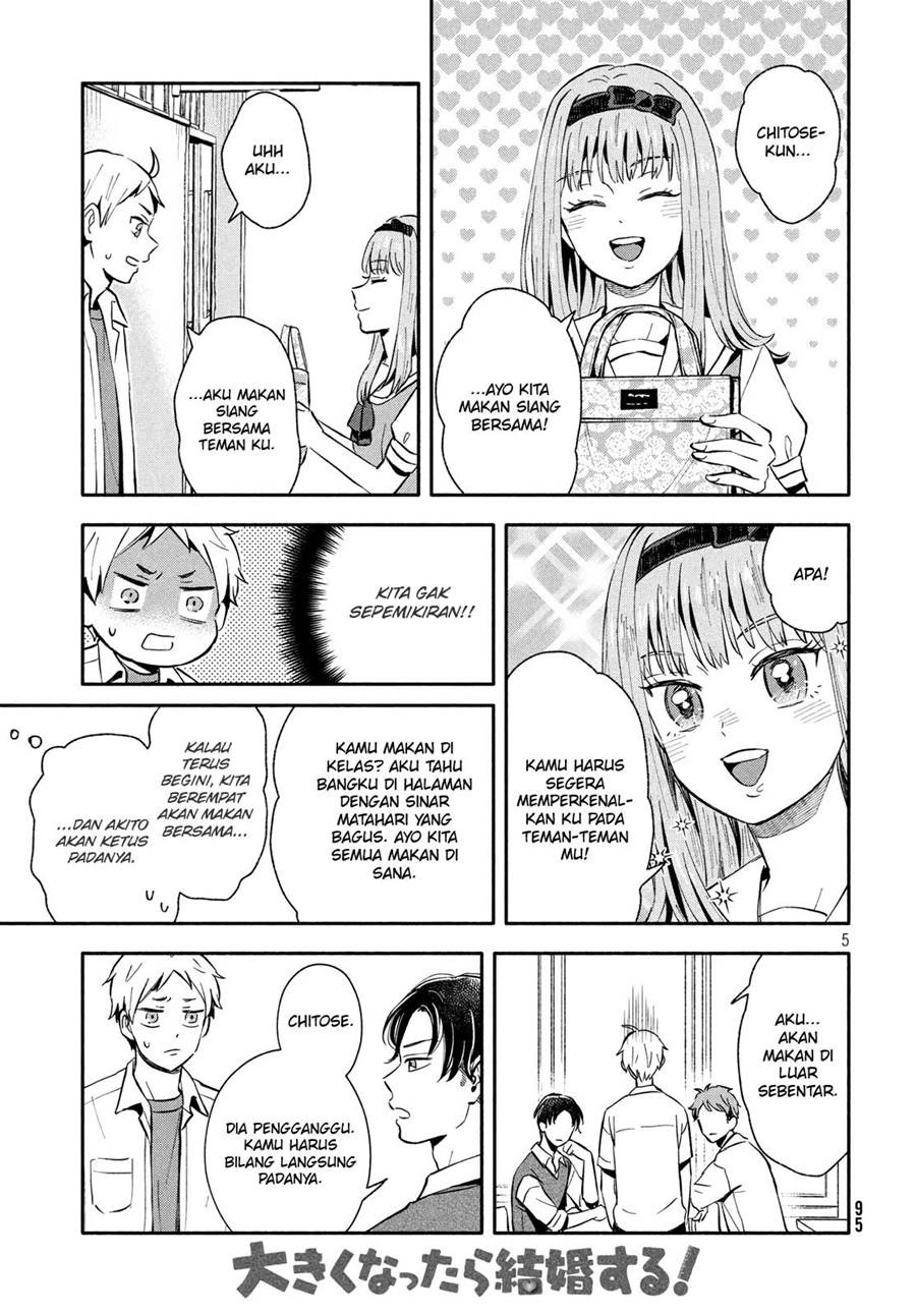 Ookiku Nattara Kekkon Suru!: Chapter chapter-21 - Page 6