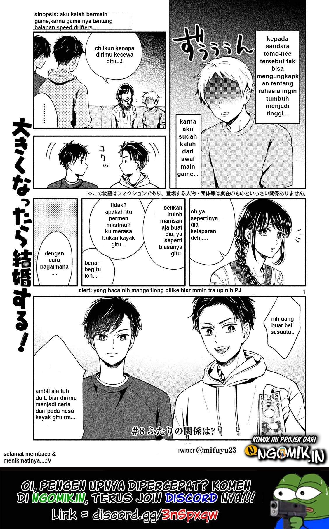 Ookiku Nattara Kekkon Suru!: Chapter chapter-8 - Page 2