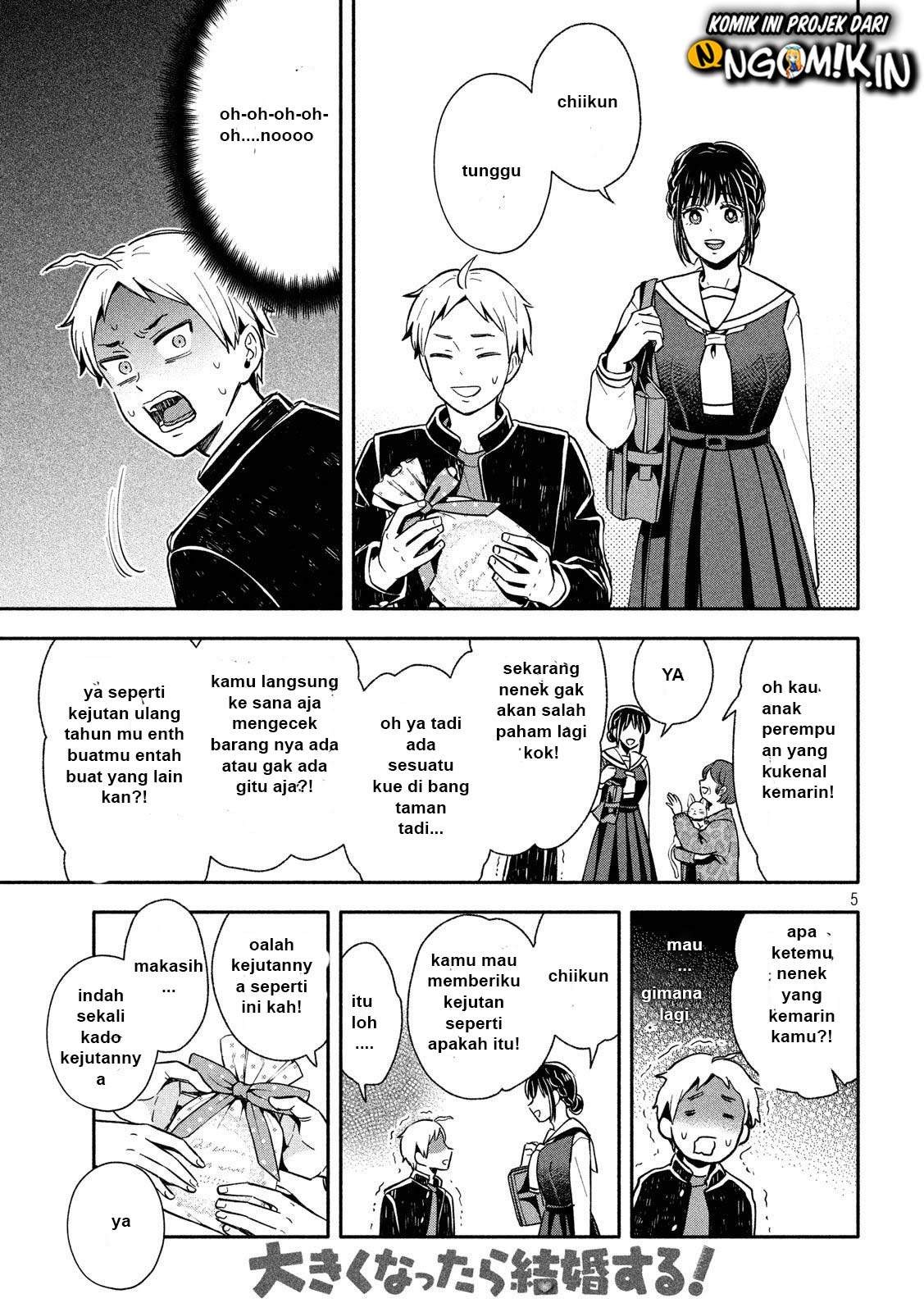 Ookiku Nattara Kekkon Suru!: Chapter chapter-9 - Page 6