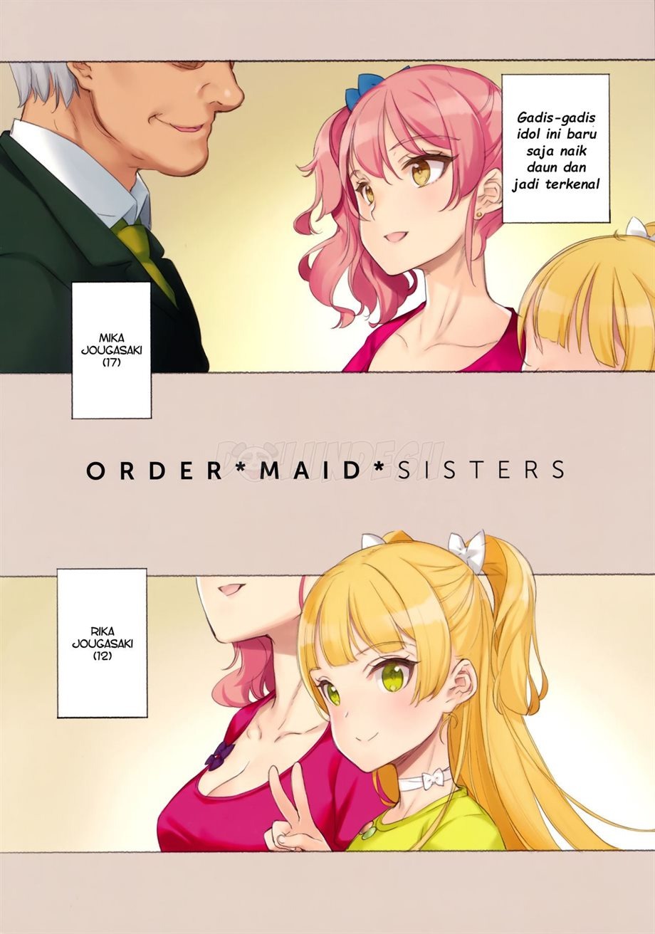 ORDER*MAID*SISTERS Jougasaki Shimai to Maid SEX Suru Hon: Chapter chapter-1 - Page 2