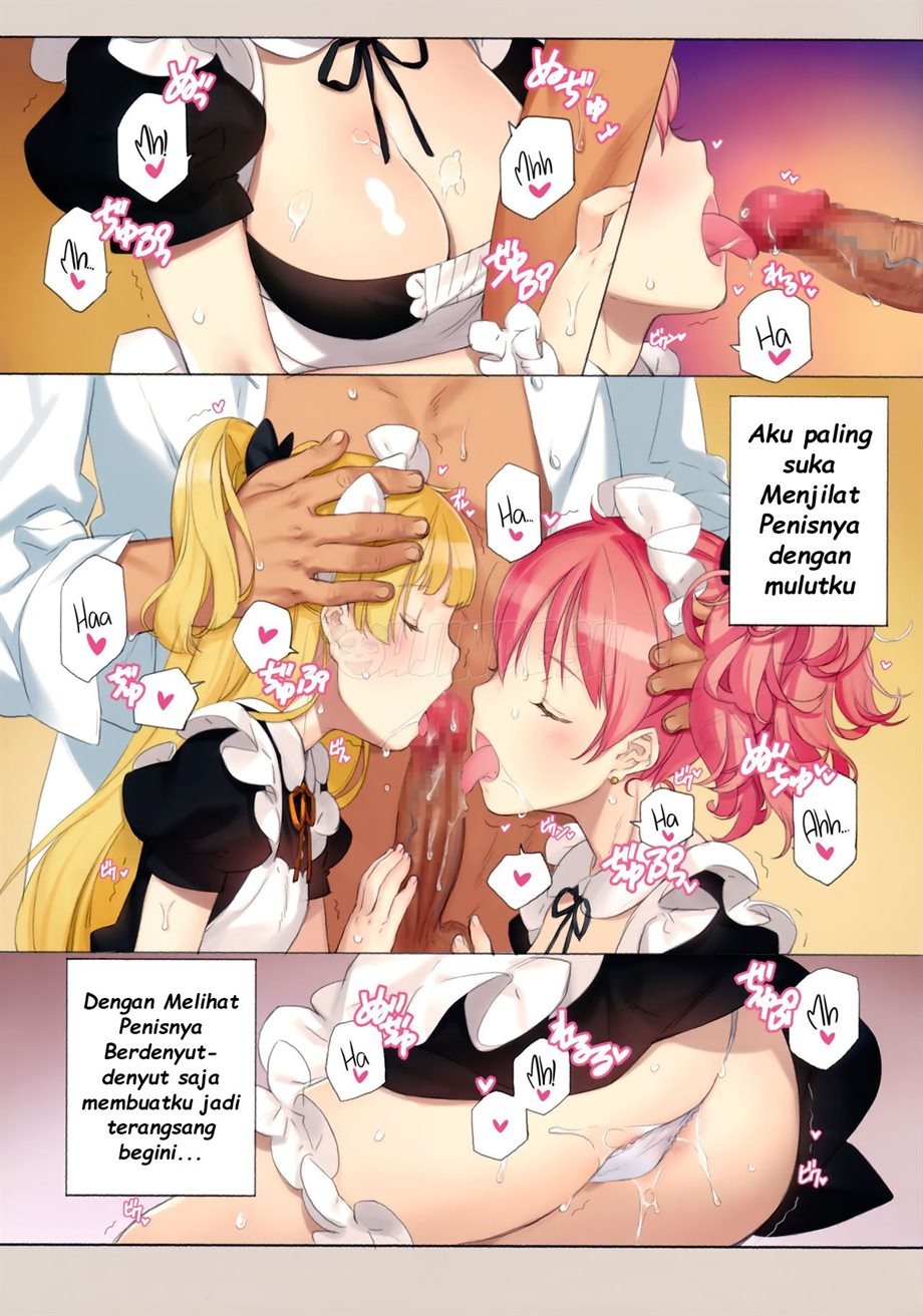 ORDER*MAID*SISTERS Jougasaki Shimai to Maid SEX Suru Hon: Chapter chapter-1 - Page 8
