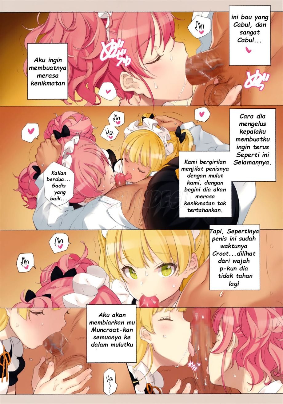 ORDER*MAID*SISTERS Jougasaki Shimai to Maid SEX Suru Hon: Chapter chapter-1 - Page 9