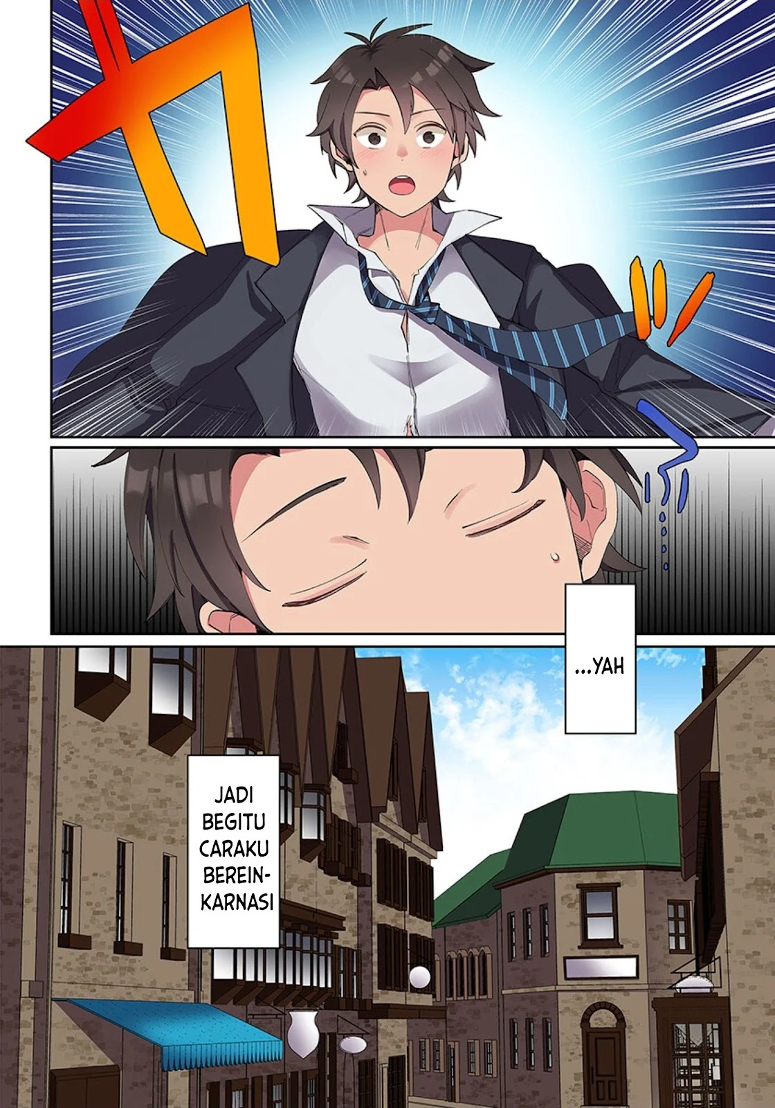 Ore no Level Up ga Okashi! ~ Dekiru Otoko no Isekai Tensei: Chapter chapter-1 - Page 8