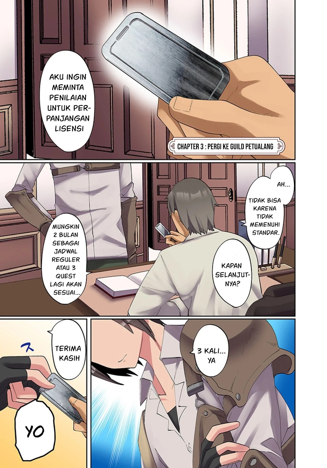 Ore no Level Up ga Okashi! ~ Dekiru Otoko no Isekai Tensei: Chapter chapter-3 - Page 19