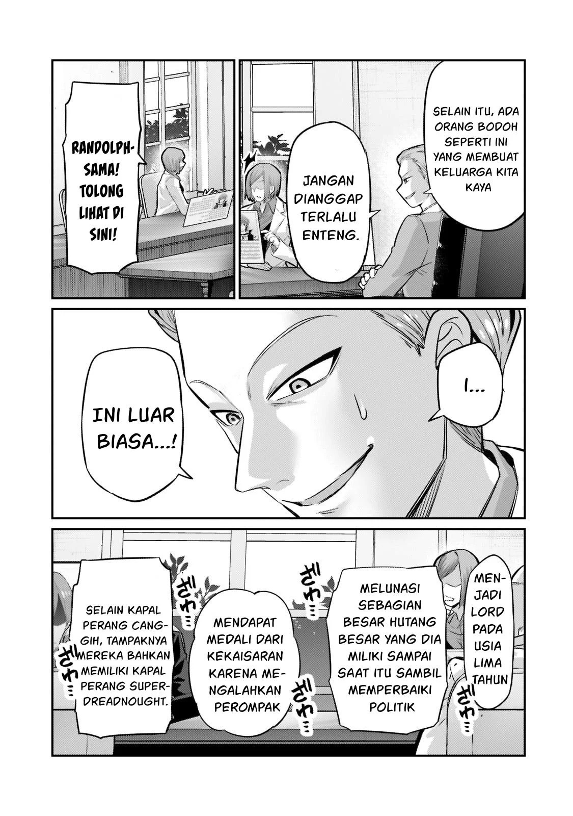 Ore wa Seikan Kokka no Akutoku Ryoshu: Chapter chapter-14 - Page 57
