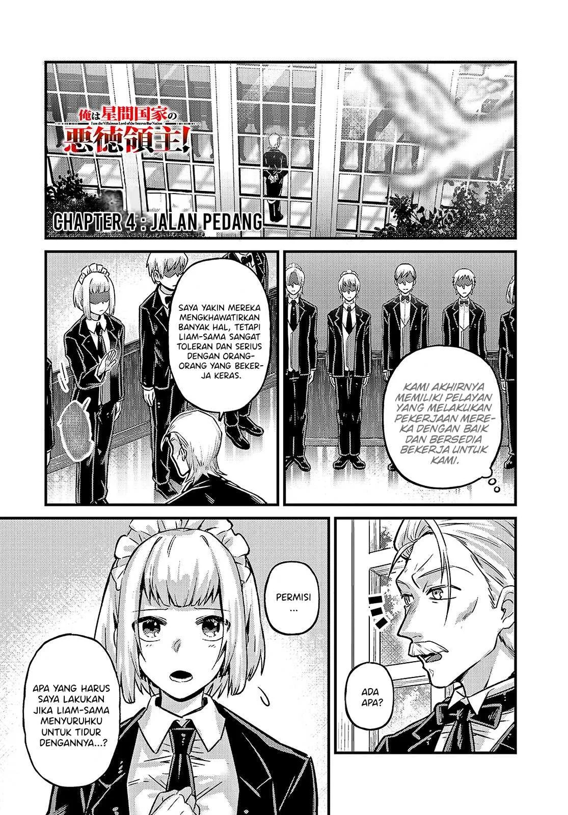 Ore wa Seikan Kokka no Akutoku Ryoshu: Chapter chapter-4 - Page 2
