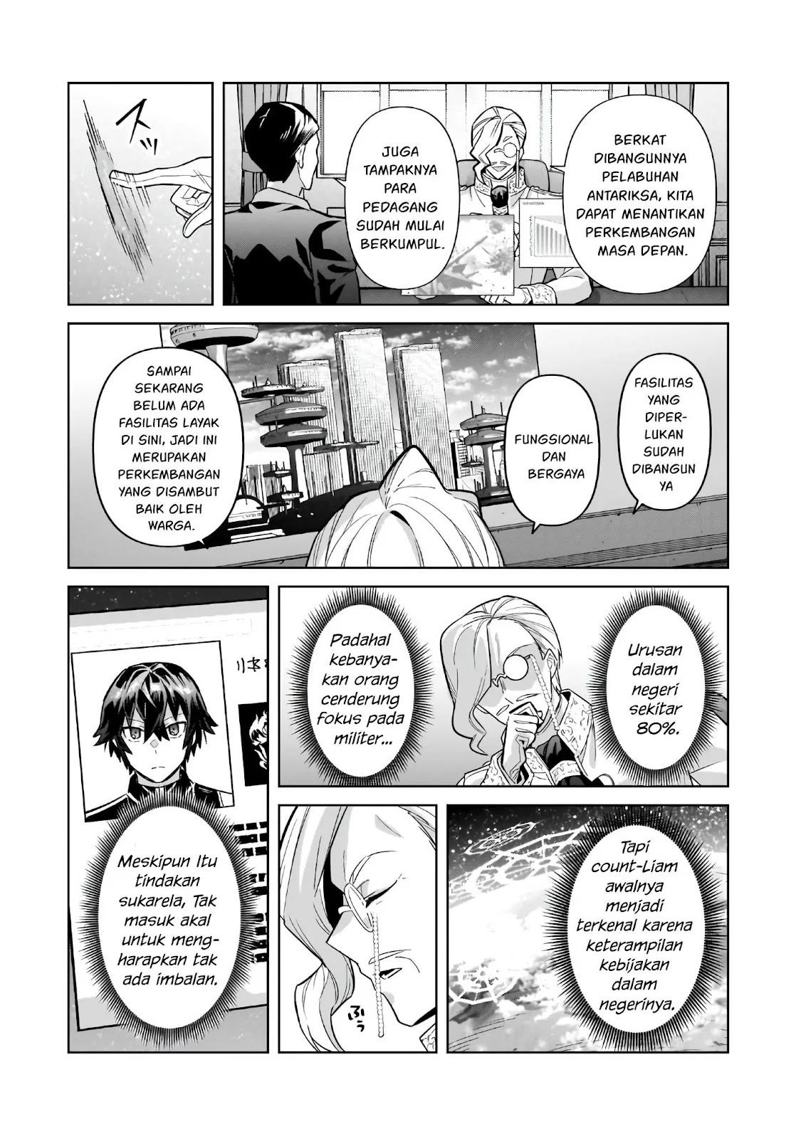 Ore wa Seikan Kokka no Akutoku Ryoshu: Chapter chapter-45.1 - Page 33