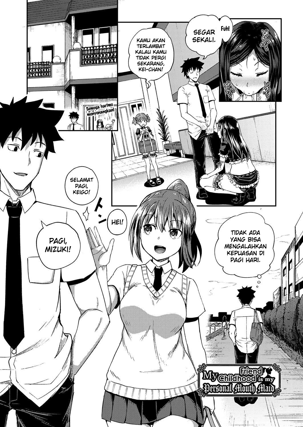 Osananajimi wa Ore no Senzoku Okuchi Maid: Chapter chapter-1 - Page 8