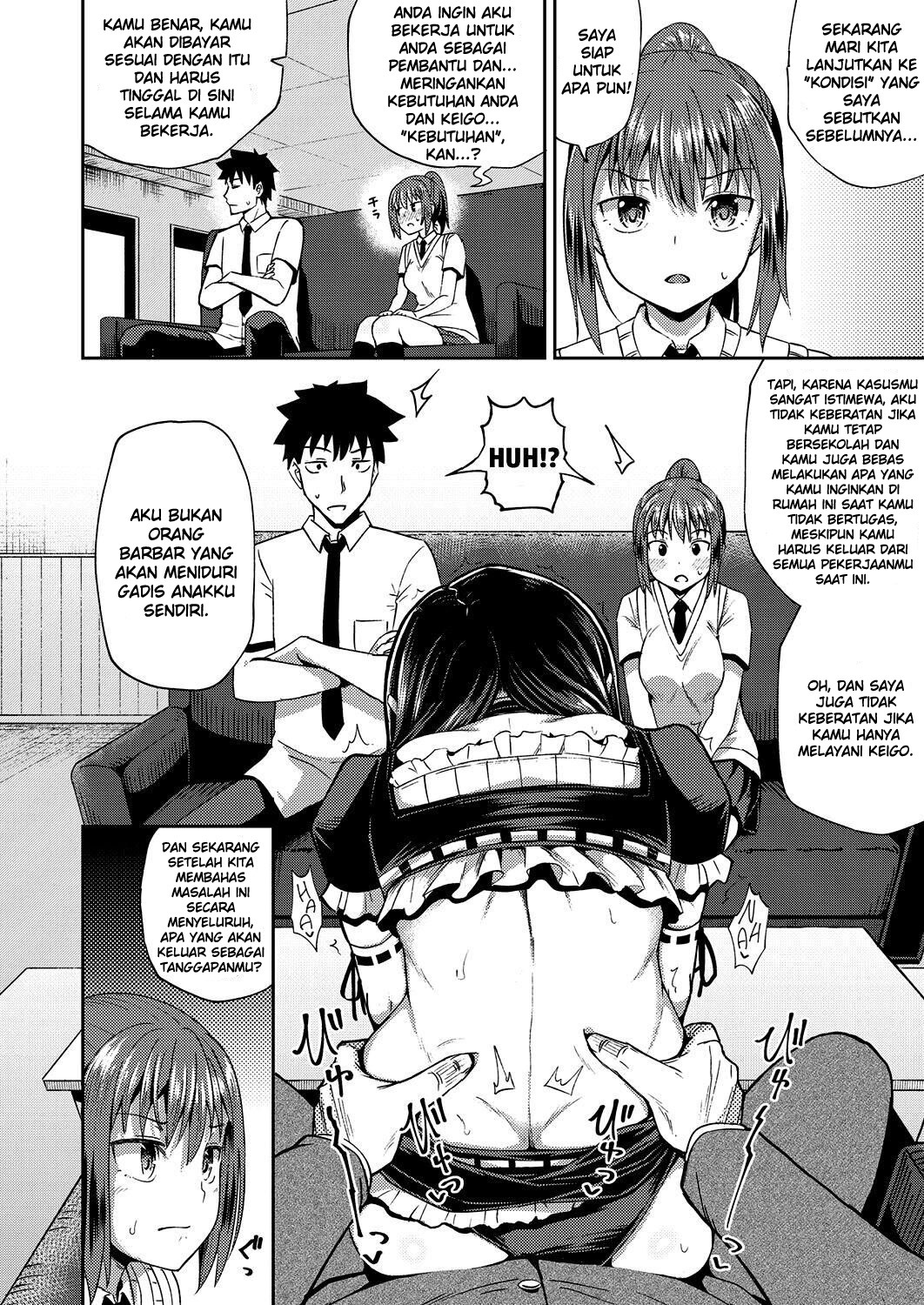 Osananajimi wa Ore no Senzoku Okuchi Maid: Chapter chapter-1 - Page 13