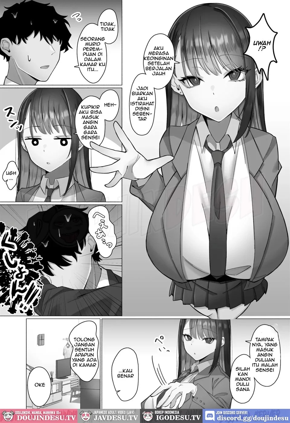 Oshiego no Downer Gal ni Shitsudo Takame ni Semeotosarechau Hanashi: Chapter chapter-1 - Page 10