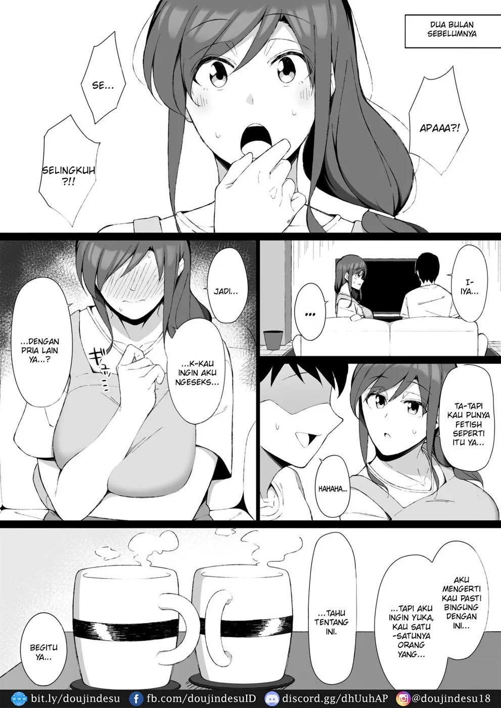Osu ni Ochiru Seiso Hitozuma: Chapter chapter-1 - Page 6