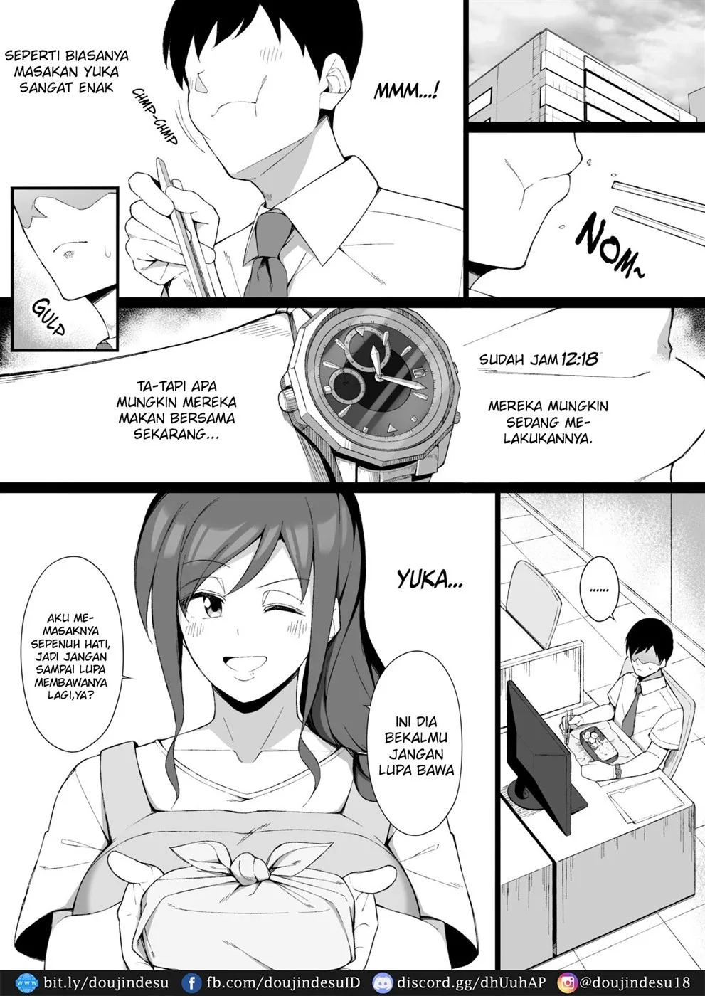 Osu ni Ochiru Seiso Hitozuma: Chapter chapter-1 - Page 13