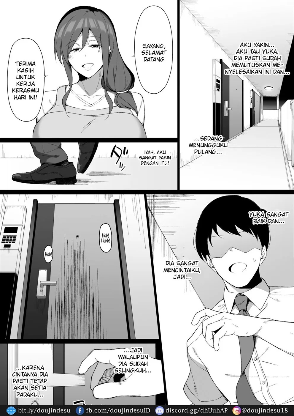 Osu ni Ochiru Seiso Hitozuma: Chapter chapter-1 - Page 19