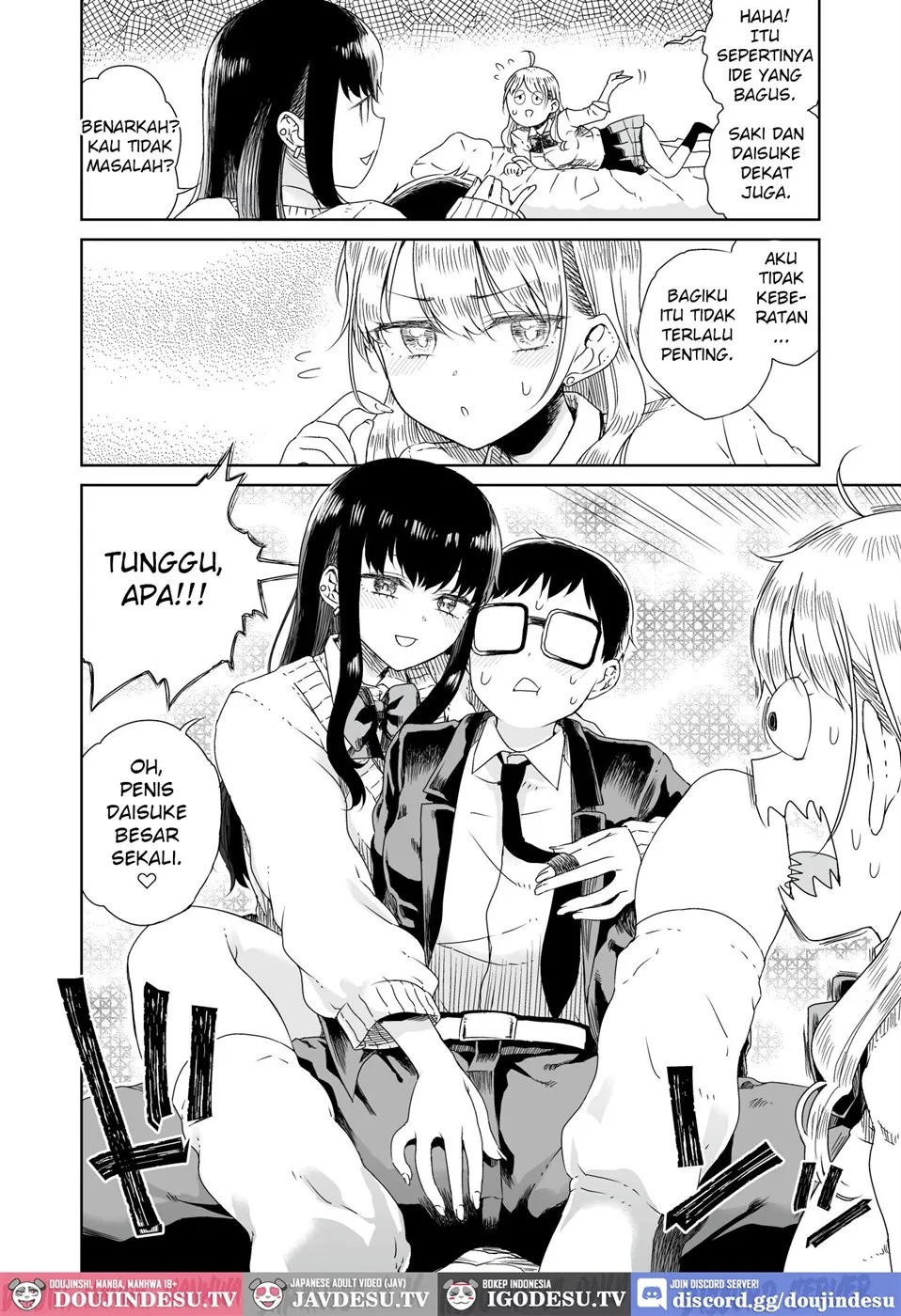 Ota Gyaru ~Otaku ni Yasashii Shiro & Guro Gyaru to LoveLove Noumitsu Fudeoroshi W Ecchi~: Chapter chapter-1 - Page 8