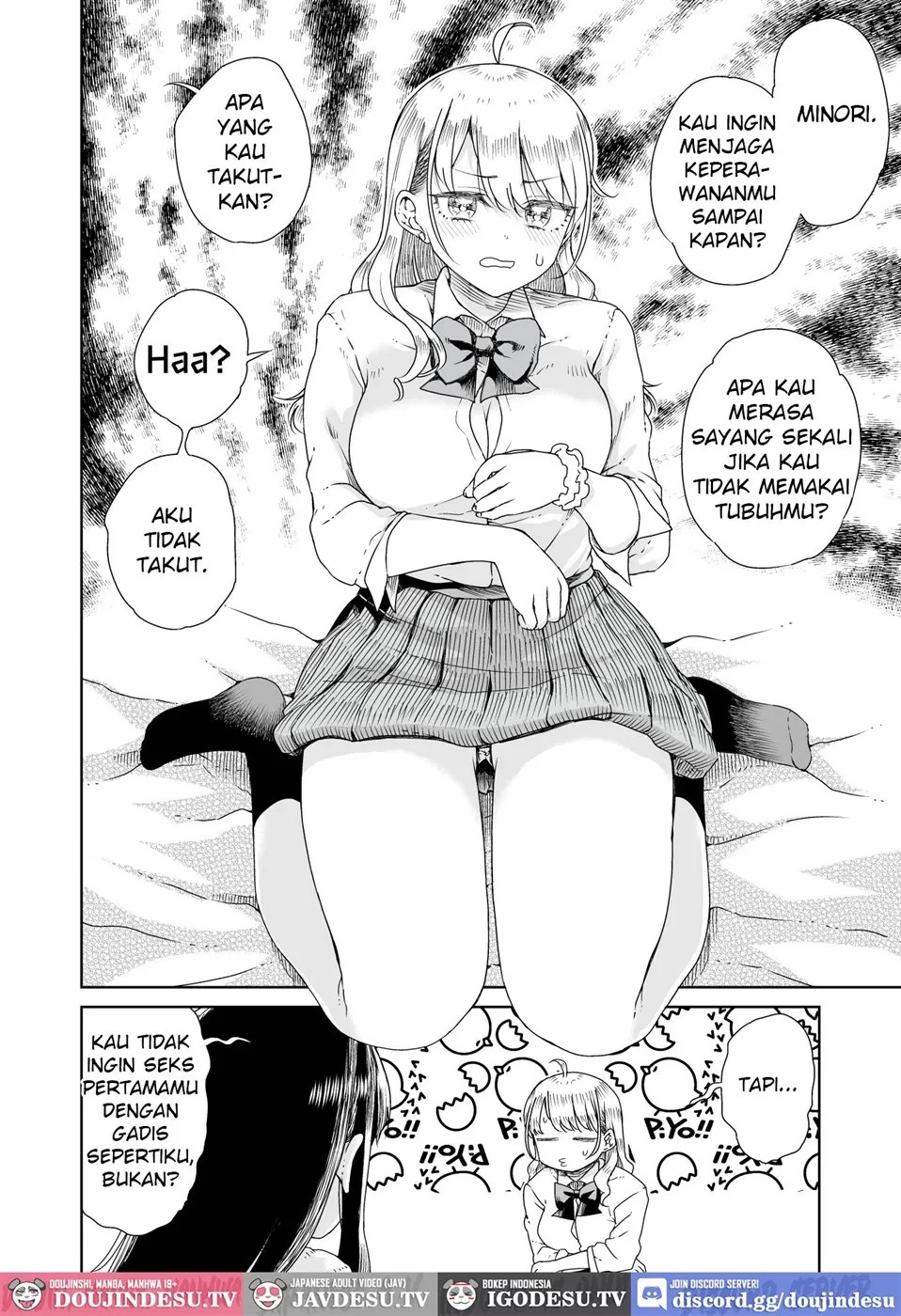 Ota Gyaru ~Otaku ni Yasashii Shiro & Guro Gyaru to LoveLove Noumitsu Fudeoroshi W Ecchi~: Chapter chapter-1 - Page 10