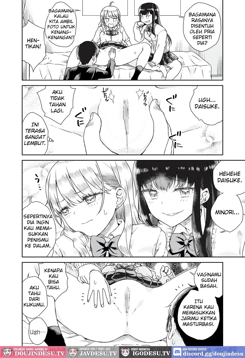 Ota Gyaru ~Otaku ni Yasashii Shiro & Guro Gyaru to LoveLove Noumitsu Fudeoroshi W Ecchi~: Chapter chapter-1 - Page 14