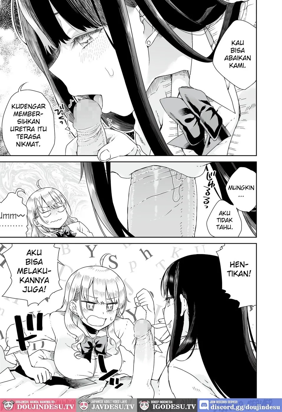 Ota Gyaru ~Otaku ni Yasashii Shiro & Guro Gyaru to LoveLove Noumitsu Fudeoroshi W Ecchi~: Chapter chapter-1 - Page 23