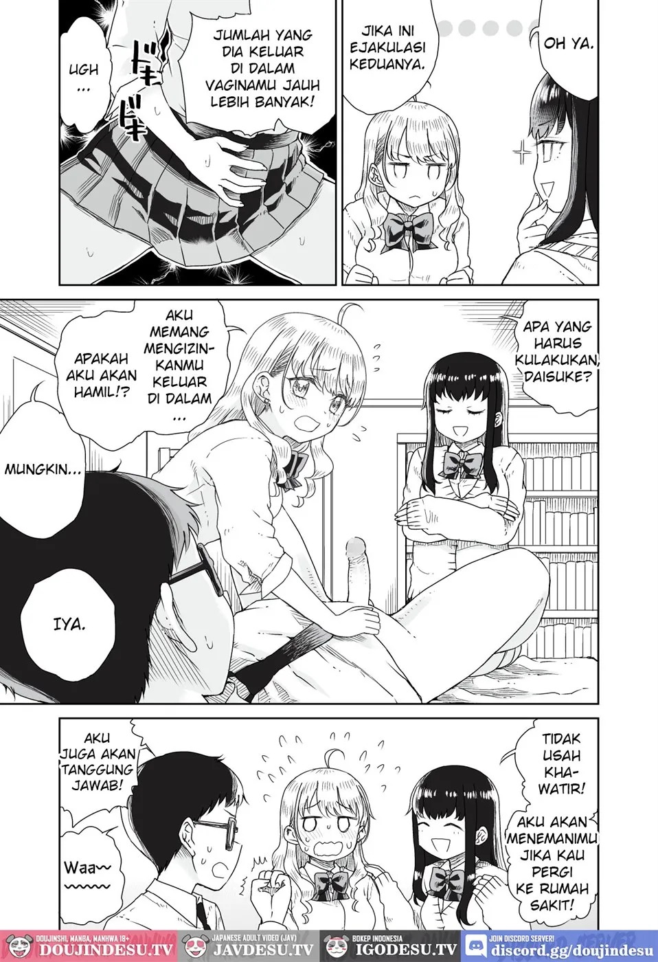 Ota Gyaru ~Otaku ni Yasashii Shiro & Guro Gyaru to LoveLove Noumitsu Fudeoroshi W Ecchi~: Chapter chapter-1 - Page 28