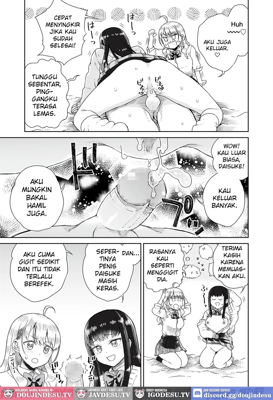 Ota Gyaru ~Otaku ni Yasashii Shiro & Guro Gyaru to LoveLove Noumitsu Fudeoroshi W Ecchi~: Chapter chapter-1 - Page 34