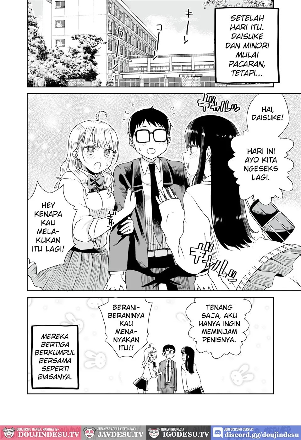 Ota Gyaru ~Otaku ni Yasashii Shiro & Guro Gyaru to LoveLove Noumitsu Fudeoroshi W Ecchi~: Chapter chapter-1 - Page 45