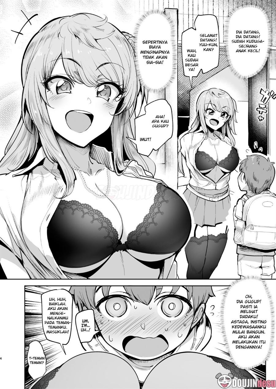 Otomari Shita no wa H na Gal Onee-chan-tachi no Ouchi deshita: Chapter chapter-1 - Page 4