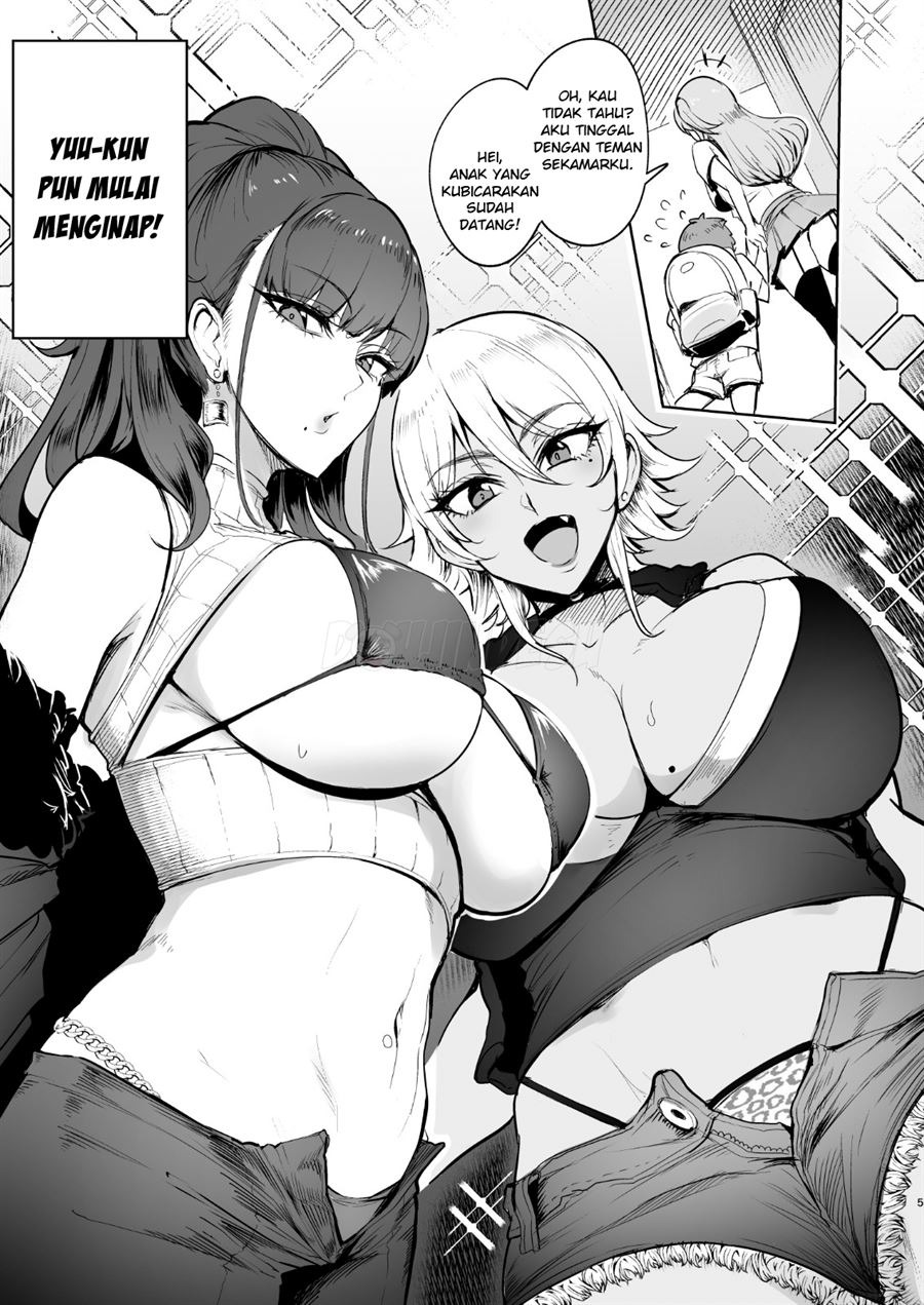Otomari Shita no wa H na Gal Onee-chan-tachi no Ouchi deshita: Chapter chapter-1 - Page 5