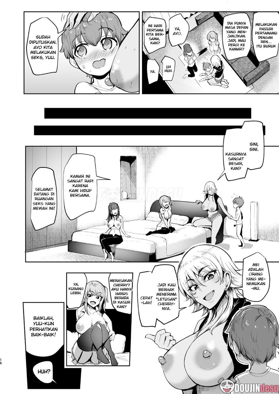 Otomari Shita no wa H na Gal Onee-chan-tachi no Ouchi deshita: Chapter chapter-1 - Page 16