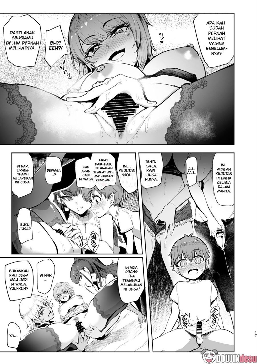 Otomari Shita no wa H na Gal Onee-chan-tachi no Ouchi deshita: Chapter chapter-1 - Page 17