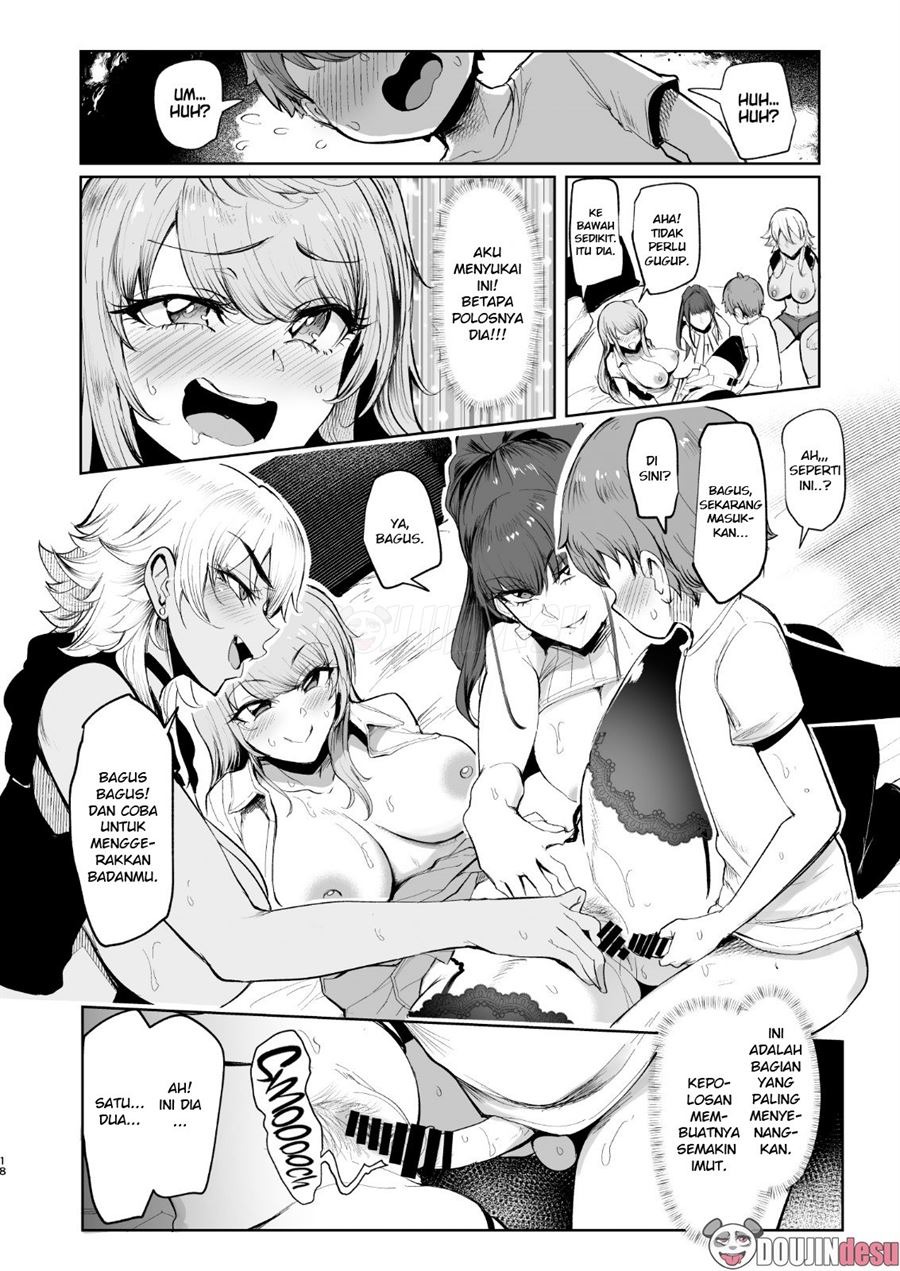 Otomari Shita no wa H na Gal Onee-chan-tachi no Ouchi deshita: Chapter chapter-1 - Page 18