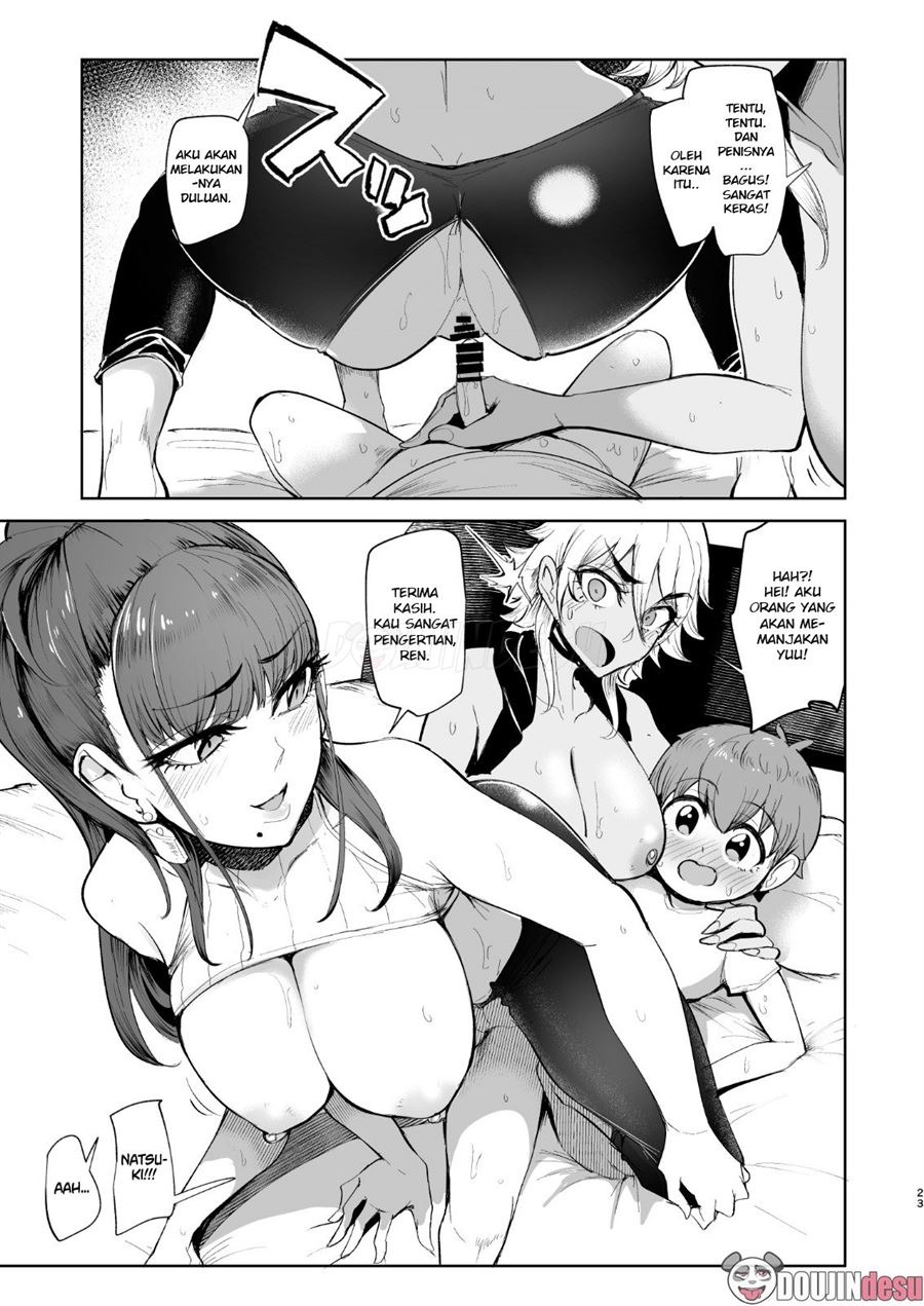 Otomari Shita no wa H na Gal Onee-chan-tachi no Ouchi deshita: Chapter chapter-1 - Page 23