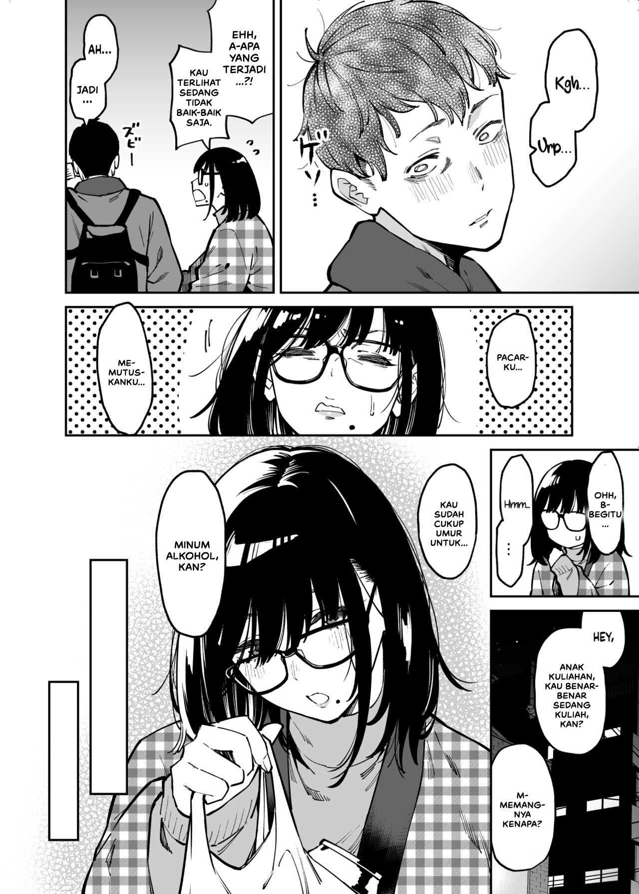 Otonari no Darashina Onee-san ni Nagusamerareru Hanashi: Chapter chapter-1 - Page 8