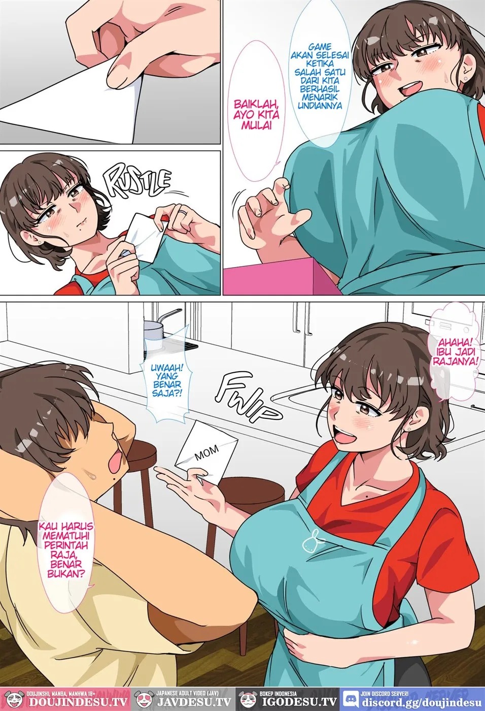 Ousama Game no Meirei de Haha to Sex Shita Hanashi: Chapter chapter-1 - Page 11