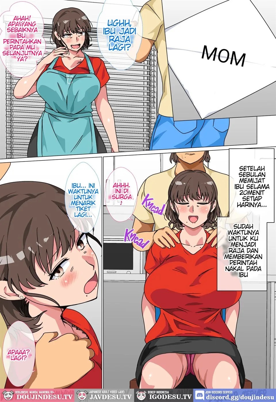 Ousama Game no Meirei de Haha to Sex Shita Hanashi: Chapter chapter-1 - Page 13