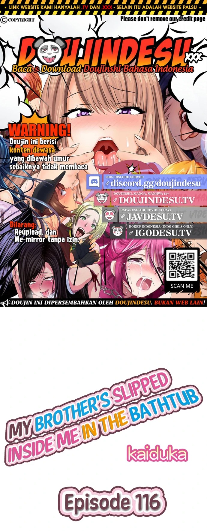 Overflow ~Iretara Ofureru Kyoudai no Kimochi~: Chapter chapter-116 - Page 1