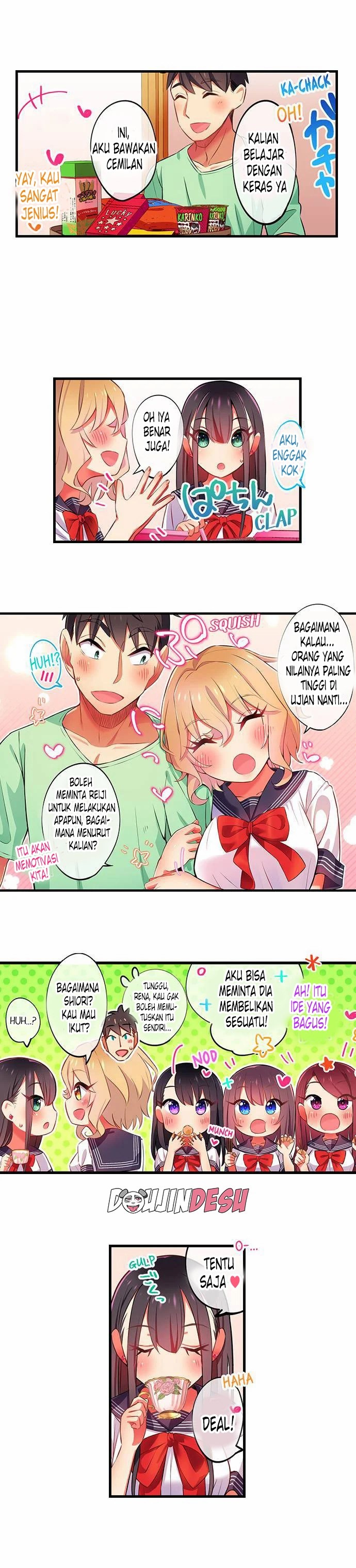 Pajama Onagokai, Sounyuuchuu!? – Mei ni Yokujou Nanka Shinaitte Itteta Kuse ni… Tsu!: Chapter chapter-28 - Page 5
