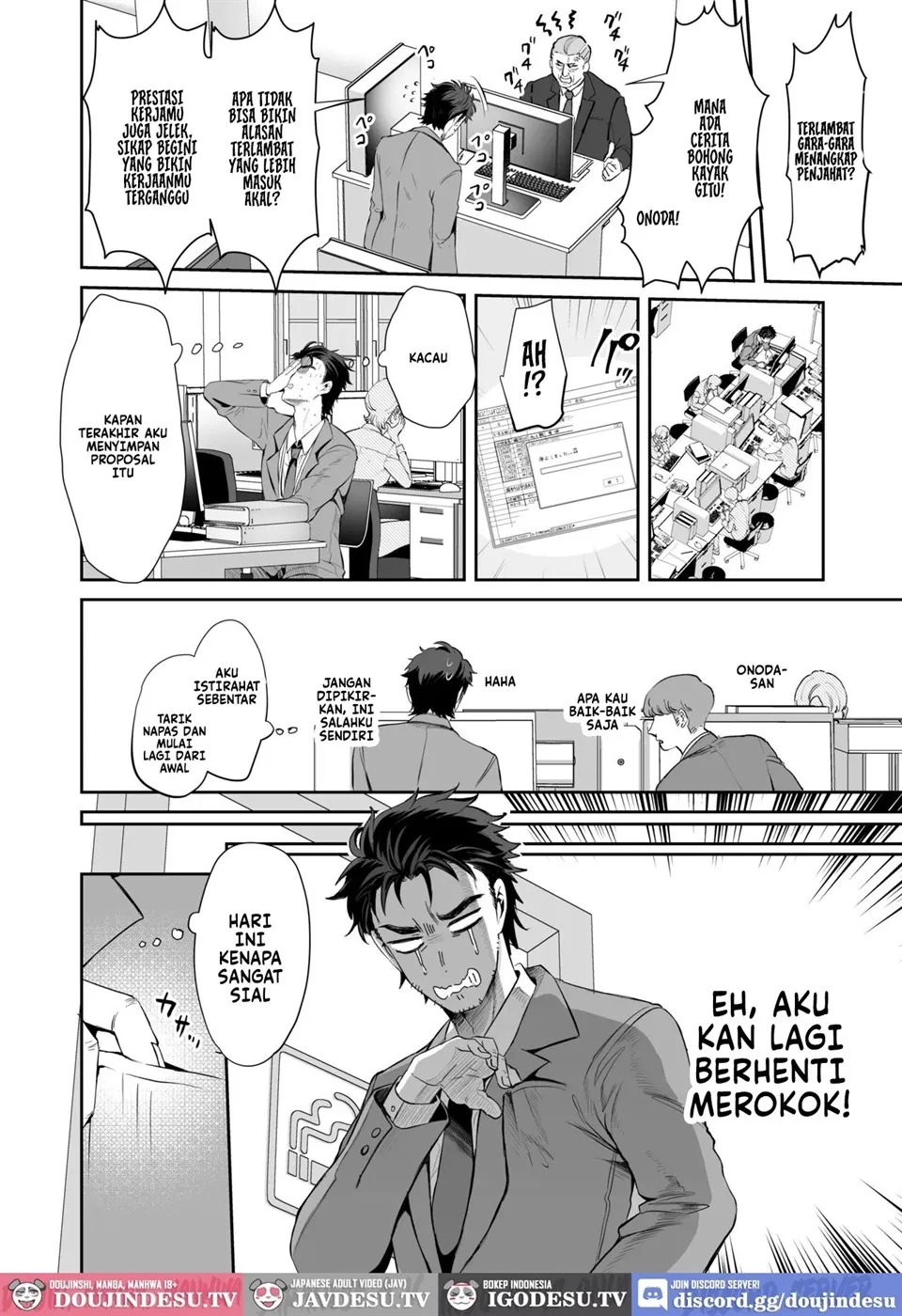 Pien na Ore, Shachiku na Watashi. ~Kinou made Burakku Datta no ni, Okitara Sekai ga Pinku ni Somattete Kusa Nanda ga~: Chapter chapter-1 - Page 7