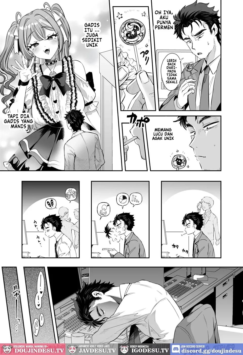 Pien na Ore, Shachiku na Watashi. ~Kinou made Burakku Datta no ni, Okitara Sekai ga Pinku ni Somattete Kusa Nanda ga~: Chapter chapter-1 - Page 8